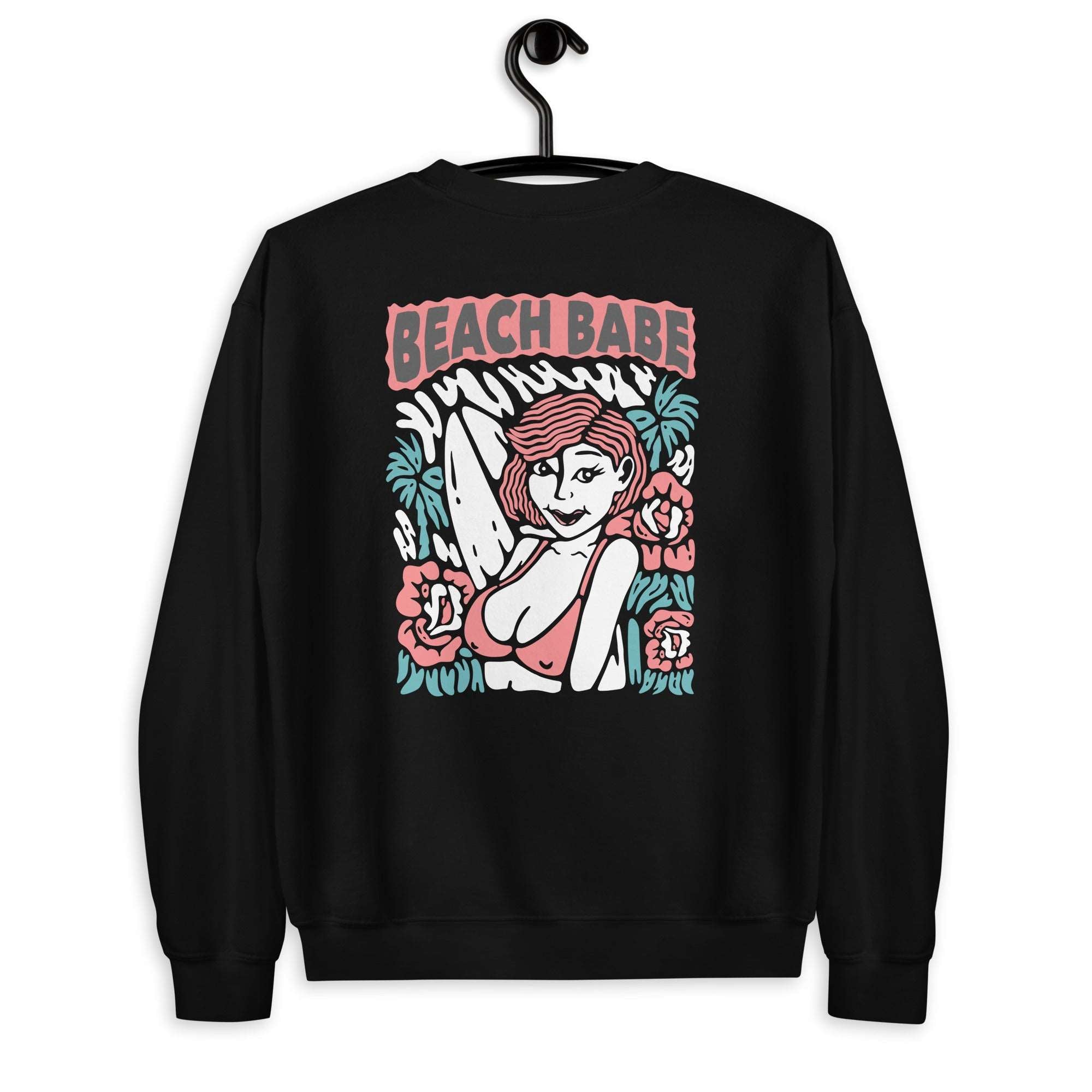 Beach Babe Unisex Sweatshirt Non-Hooded