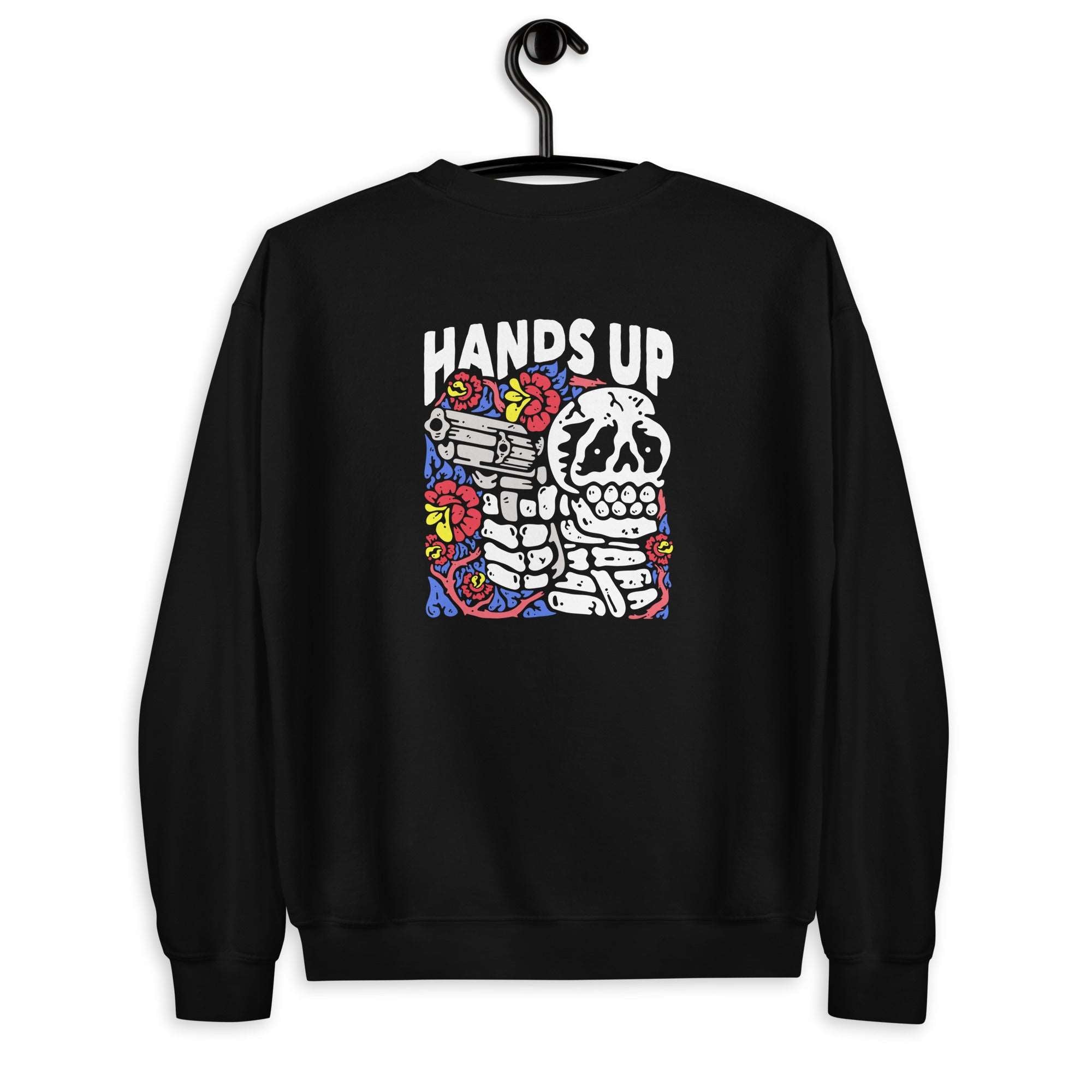 Hands Up Unisex Sweatshirt Non-Hooded