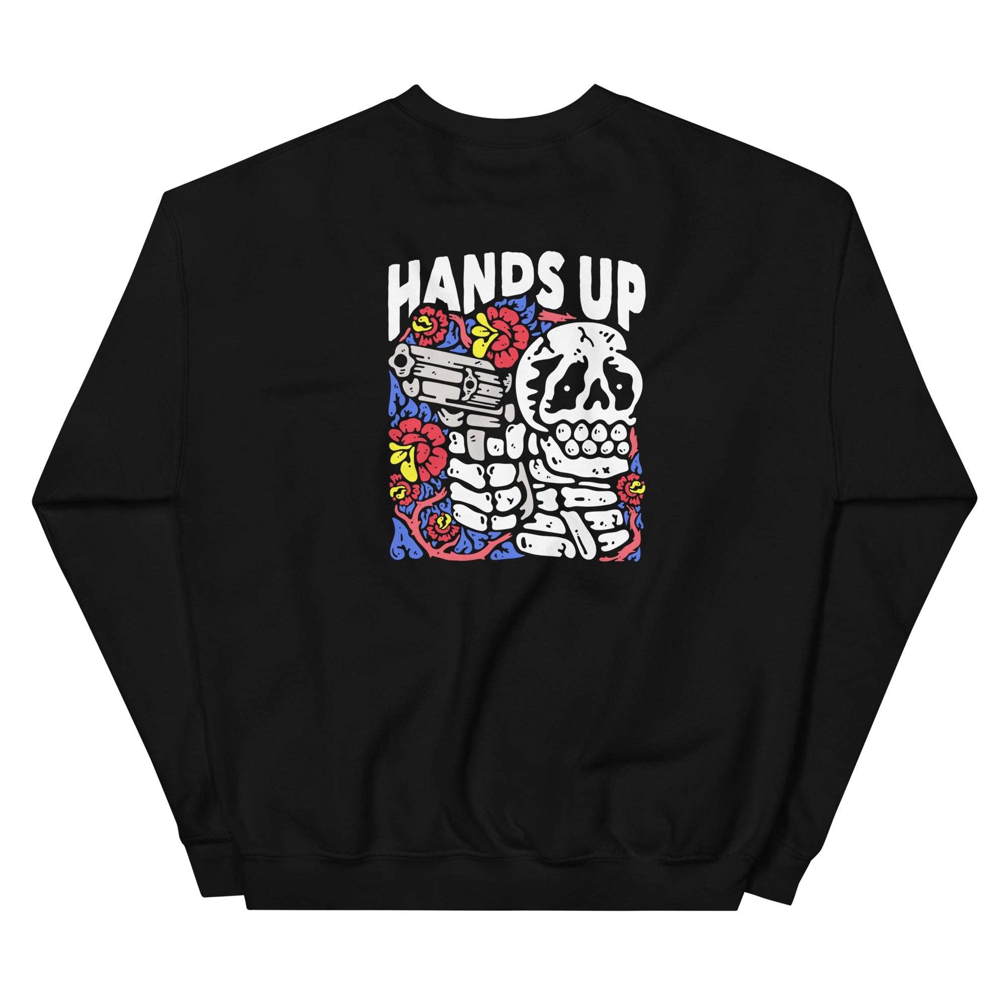 Hands Up Unisex Sweatshirt Non-Hooded