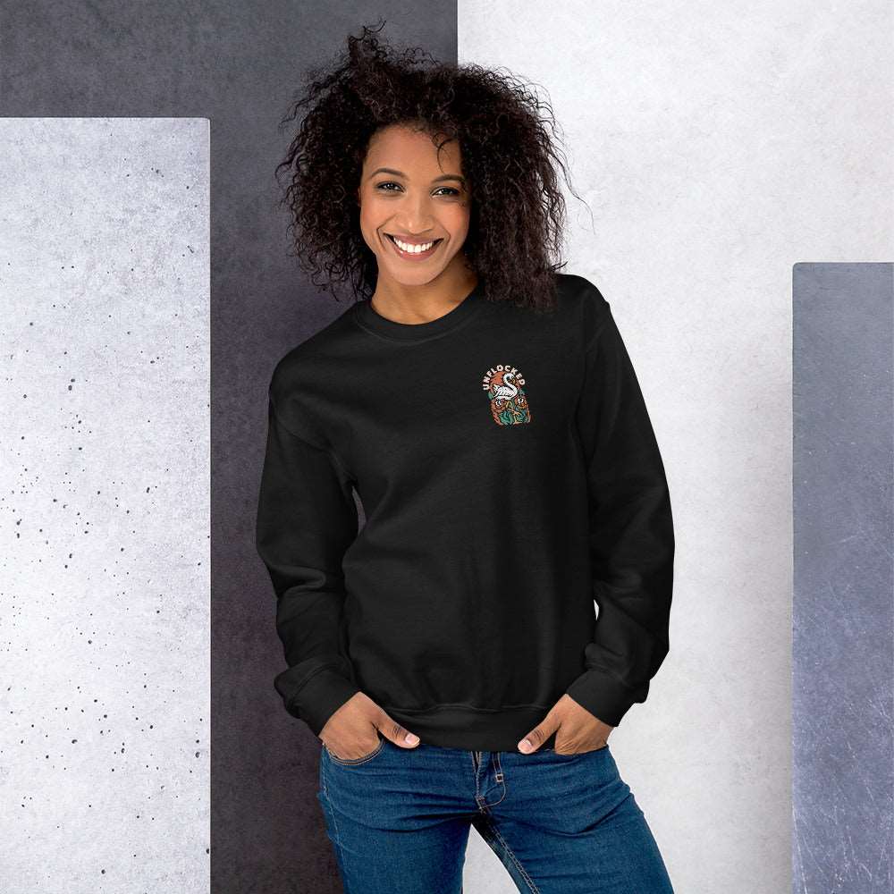Unflocked Unisex Sweatshirt Non-Hooded