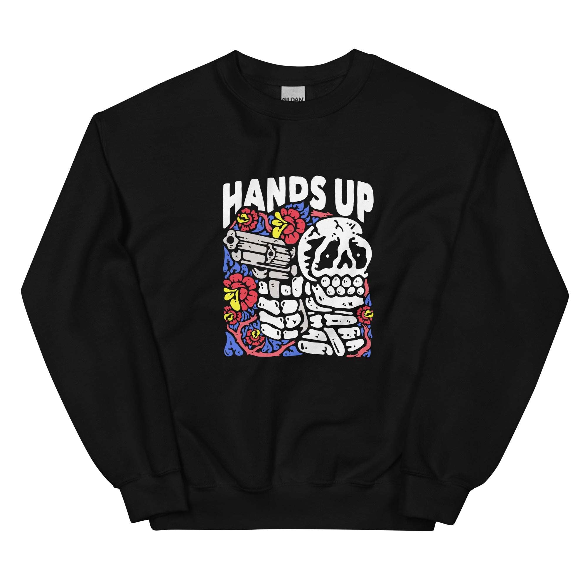 Hands Up Unisex Sweatshirt Non-Hooded